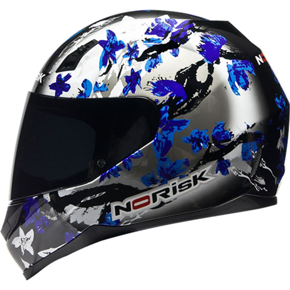 Capacete Original Norisk FF391 Sweet Girl Azul