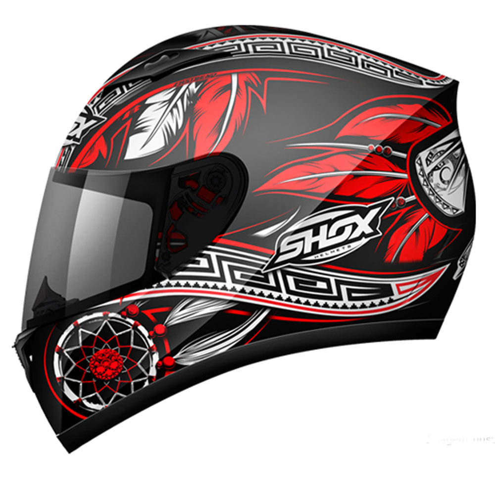 Capacete Shox Native Vermelho