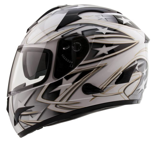 Capacete Zeus 806A Z6 Star Branco