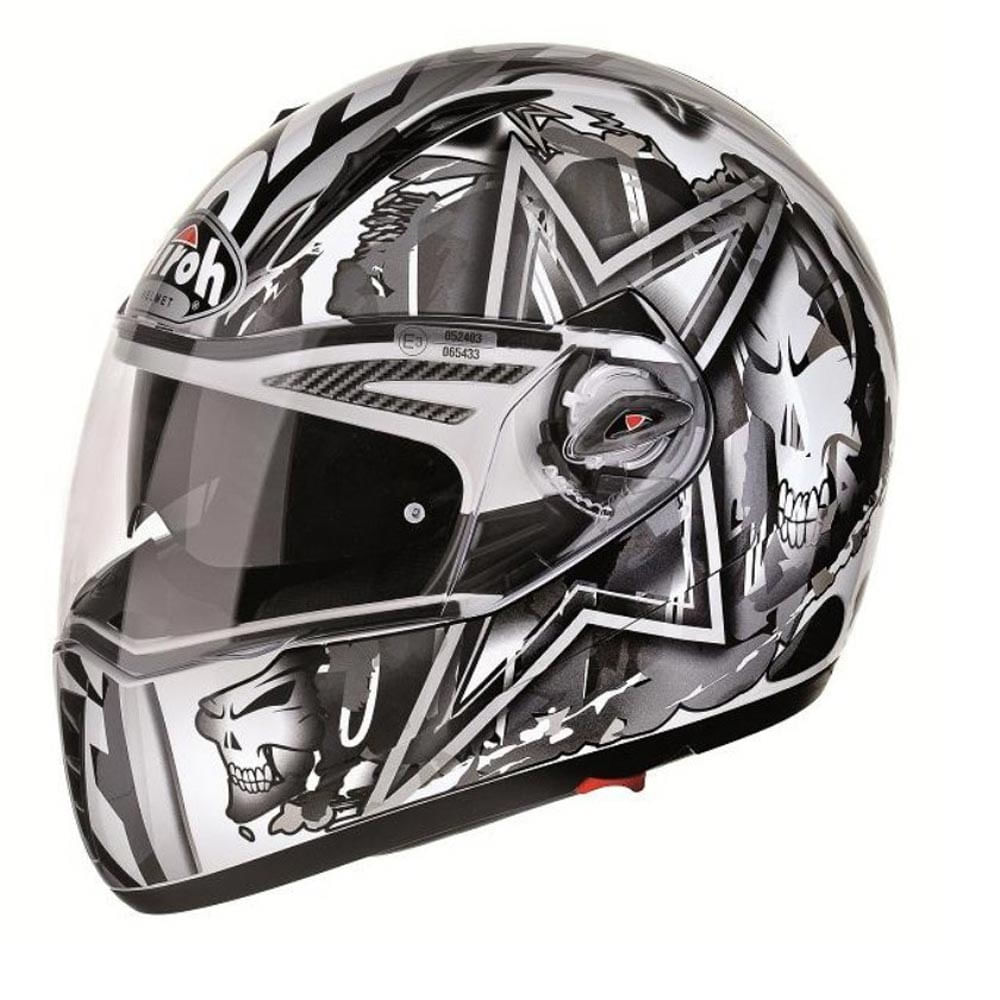 Capacete Airoh Pit One XR Dynamic Prata