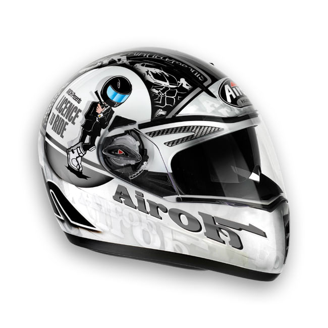 Capacete Airoh Pit One XR Ride Cinza