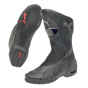 Bota Puma Roadster V2 GTX Black Silver Red