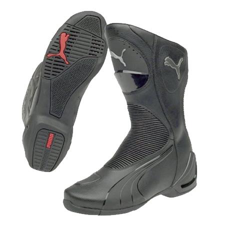 Bota-Puma-Roadster-V2-GTX-Black-Silver-Red
