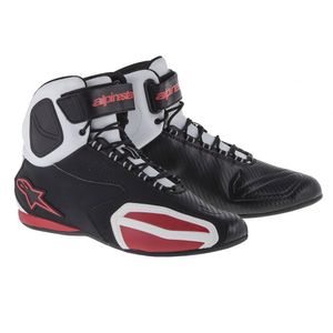 Tênis Alpinestars Faster Preto Branco Vermelho