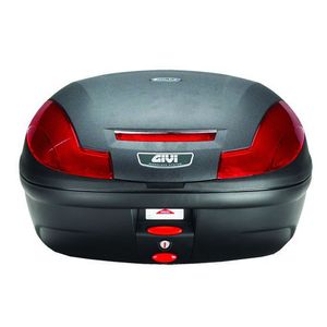 Baú Monolock E470N 47Lts Simply Preto - Givi