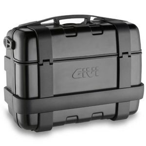 Baú Monokey Traseiro e Lateral TRK33B Trekker 33 Litros Preto Unitário - Givi