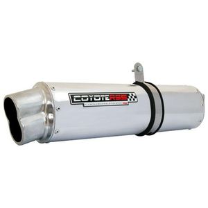 Escapamento Coyote RS5 Alumínio Polido Oval Boca 8 - Honda NX4 Falcon - 06/08 - Roncar 5742.3