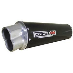 Escapamento Coyote RS5 Alumínio Preto Oval Boca 8 - Yamaha Fazer 250 - 04/08 - Roncar 5445.9