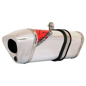 Escapamento Coyote TRS 2Way Alumínio Polido (Completo) - Yamaha Fazer 250 - 04/08 - Roncar 2248.9