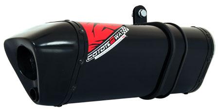 Escapamento-Coyote-TRS-2-Way-Aluminio--Completo-c--Sonda----Fazer-250-2009-em-diante-Aluminio-Preto--Black----Roncar---2254.6