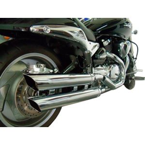 Escapamento Boulevard M1500 3 polegadas corte baixo cromado - Customer