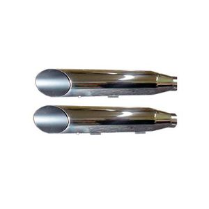 Escapamento Ponteira HD883/XL1200 2014 3 polegadas Corte Lateral Cromado - Customer