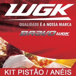 Kit Pistão Anel YES 125 0,75 - WGK