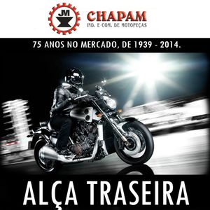 Alça Traseira Twister Modelo Today Cromada - Chapam