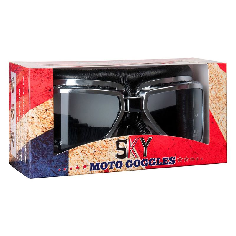 Oculos-Goggles-SKY-Cromado-Vintage
