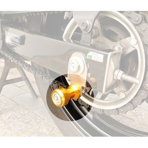 Slider Traseiro Racing Dourado Yamaha - Tforce