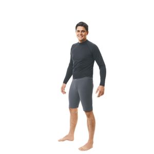 Bermuda Masc Go Ahead Segunda Pele Long Distance Cinza
