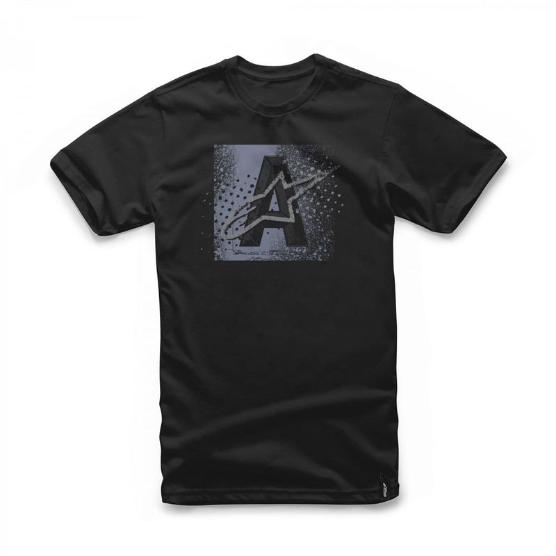 Camiseta-Alpinestars-Big-A-Preto