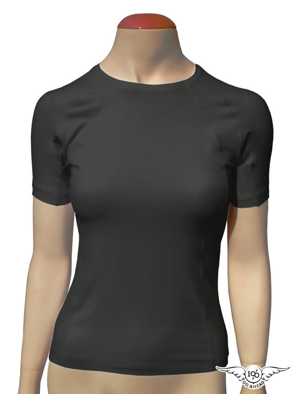 Blusa-Segunda-Pele-High-Bio-Manga-Curta-Feminina---Preta---100--Go-Ahead