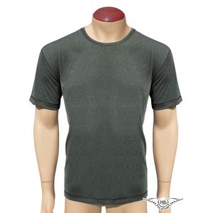 Blusa Segunda Pele High-Bio Manga Curta Masculina - Cinza - 100% Go Ahead