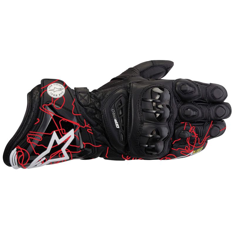 Luva-Alpinestars-GP-Pro-Vermelho-Tracks