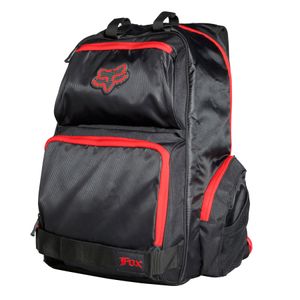 Mochila Fox Cyborg Preta Vermelho