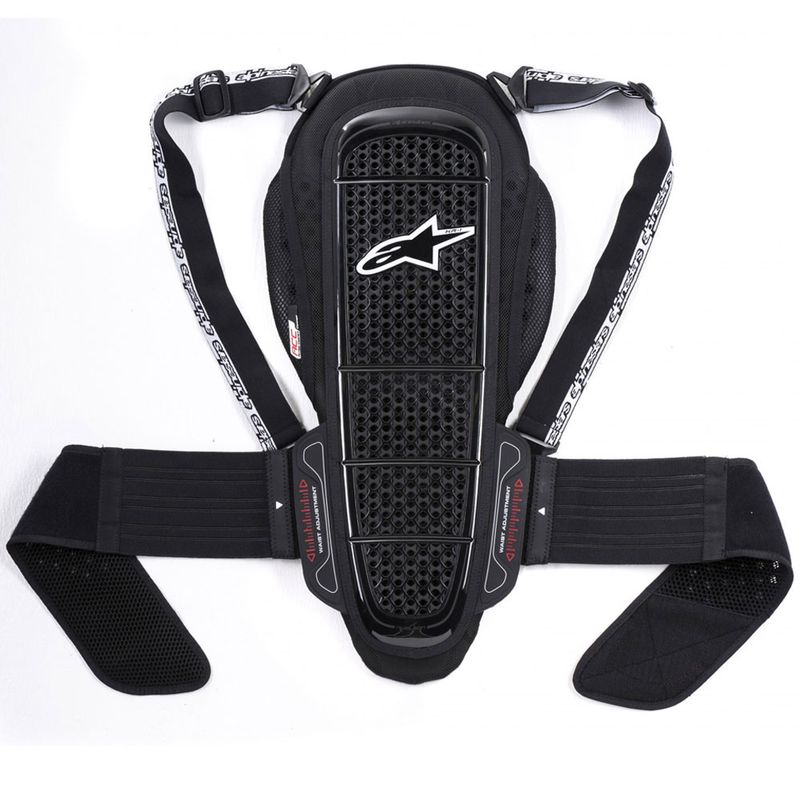 Protetor-de-Coluna-Alpinestars-Nucleon-KR-1-Preto-Branco