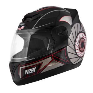 Capacete Pro Tork Nos Preto Cinza NS4