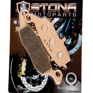 Pastilha Freio Stona FR048 Semi-Metalica Dourada