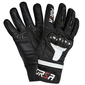 Luva Forza Short Rolle Preta Branca