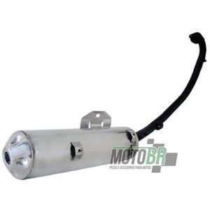 Escapamento Completo Modelo Original Inox com Catalisador - Yamaha Fazer 250 - 2010 até 2015 - Roncar - 6261.8