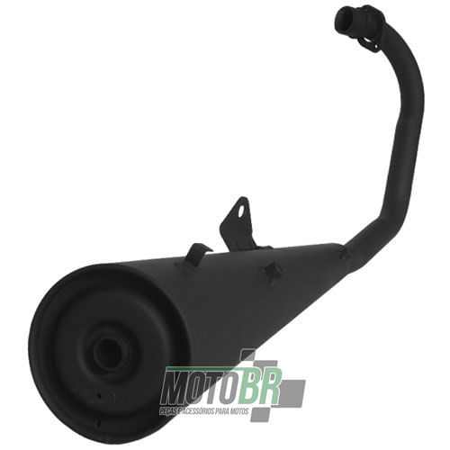 Escapamento-Modelo-Original-Carburado-Preto---Honda-Titan-150-ESD---2009---Roncar---1724.1