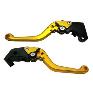 Manete com Regulagem XJ6 Fazer 600 Dourado Claro Par - Spencer 13750
