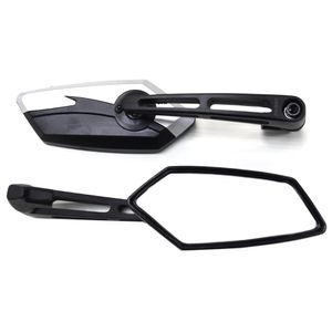 Espelho Retrovisor Thunder Prata SL6538 Par - Spencer 18101