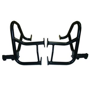 Protetor Motor e Perna com Pedal BMW G 650 GS - Sertão G 650 GS até 2015 Preto Fosco
