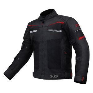 Jaqueta X11 Breeze Ventilada Preto Vermelho