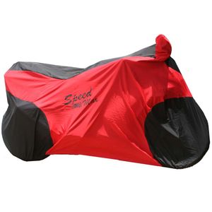 Capa Cobrir Moto Speed Pto Vermelha - Max Acessórios
