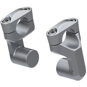 Adaptador de Guidão 31,7-31,7mm Riser Prata - Scam