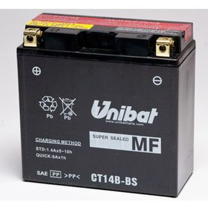 Bateria CT14B-BS YT14B-BS XV1700 - Unibat