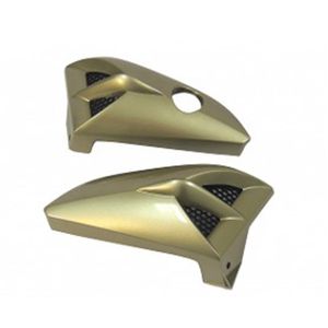 Aba Tanque YBR 125 Direito Esquerdo 03 Bege - Sportive