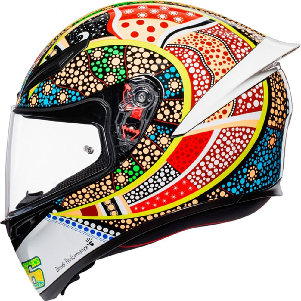 Capacete AGV K-1 Dreamtime Piloto