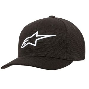 Boné Alpinestars Ageless Mock Mesh Preto Branco
