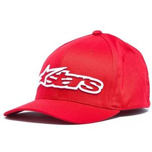 Boné Alpinestars Blaze Flexfit Hat Vermelho Branco