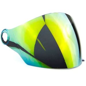 Viseira Capacete Zeus 202FB New Atomic Dourada - Polivisor