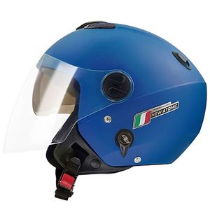 Capacete Tork New Atomic Elite Azul Fosco