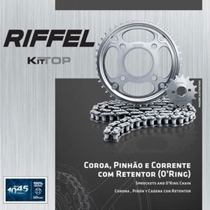 Kit Relação NXR 160 Bros XRE 190 com Retentor - Riffel