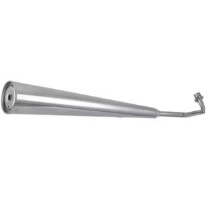 Escapamento Biz 100 1998/2005 Modelo Original Cromado - Roncar