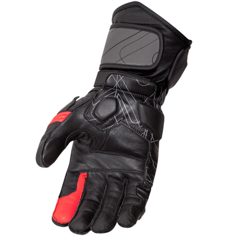 Luva-X11-Racer-2-Couro-Preto-Cinza-Vermelho-2