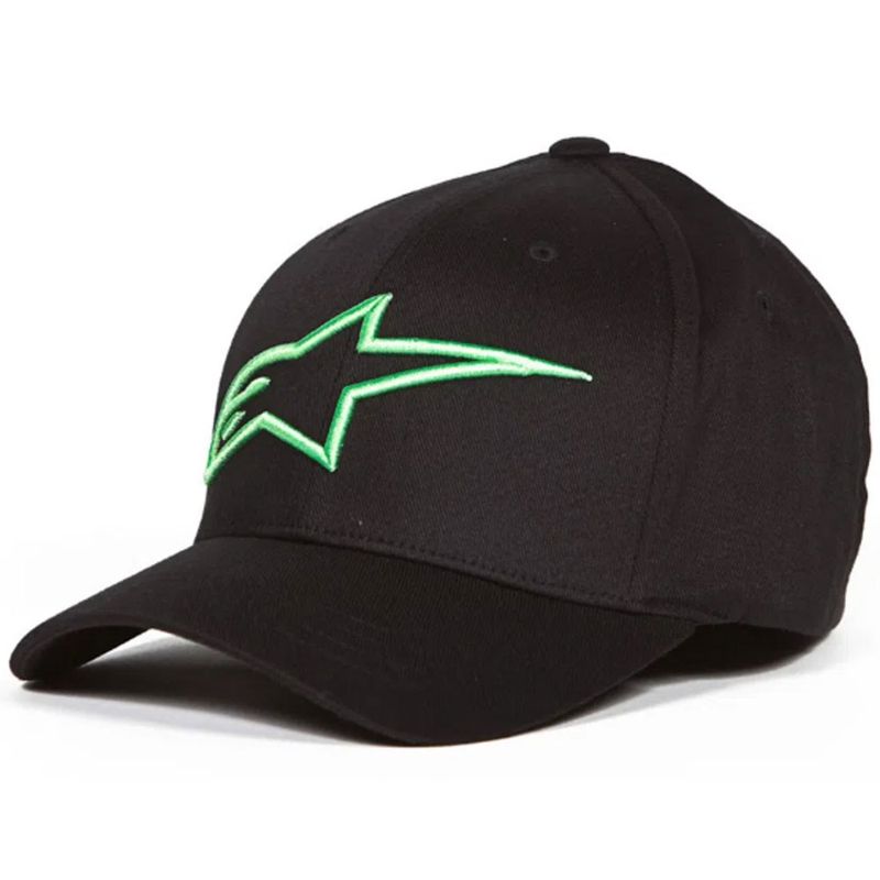 Bone-Alpinestars-Logo-Astar-Asc-Preto-Verde