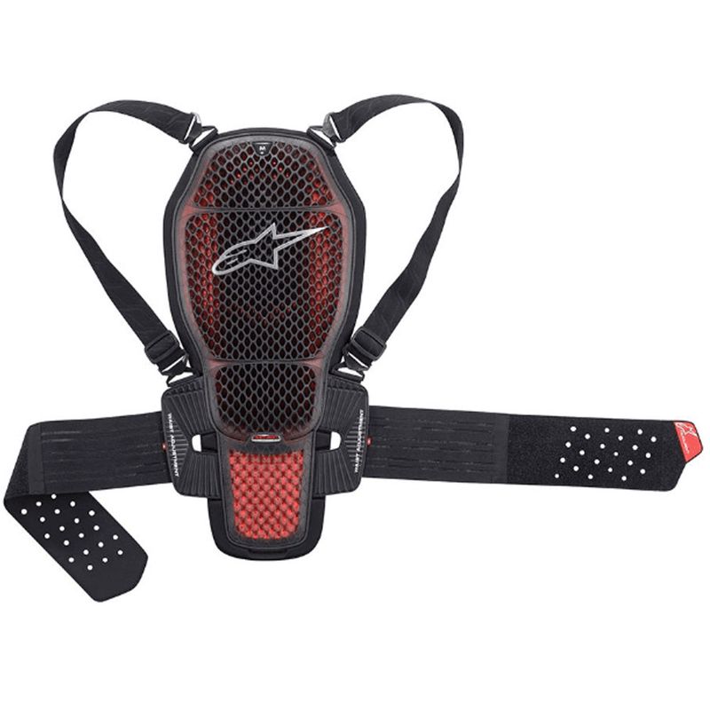 Protetor-Coluna-Nucleon-KR-1-Cell-Vermelho-Preto